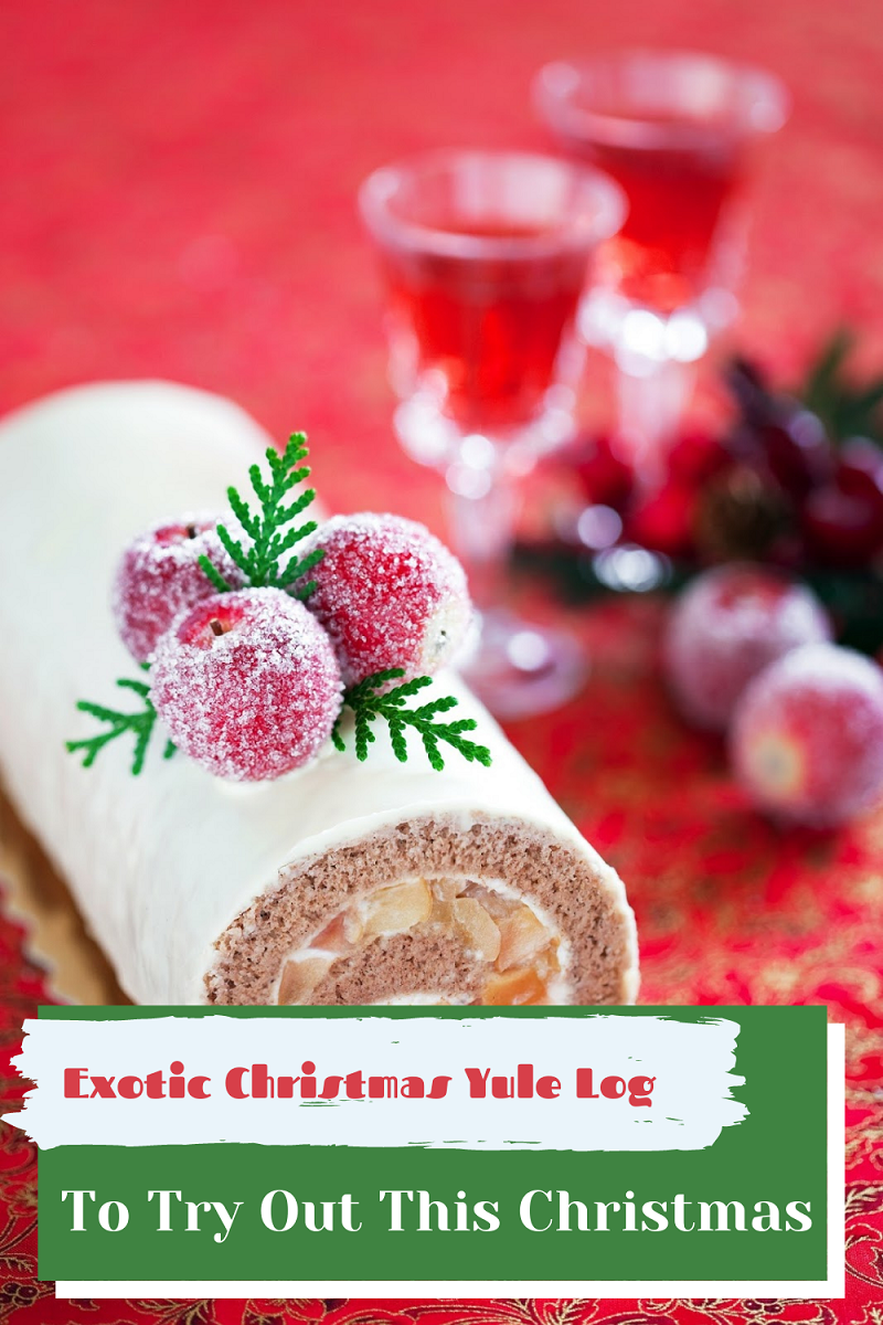 Exotic Christmas Yule Log (1)
