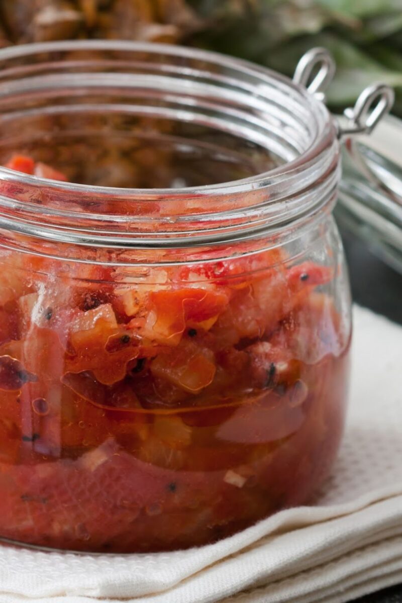 Pineapple Christmas Chutney