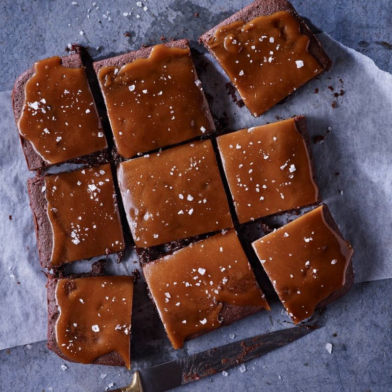 Gooey Sea Salted Caramel Brownies Gooey Sea Salted Caramel Brownies