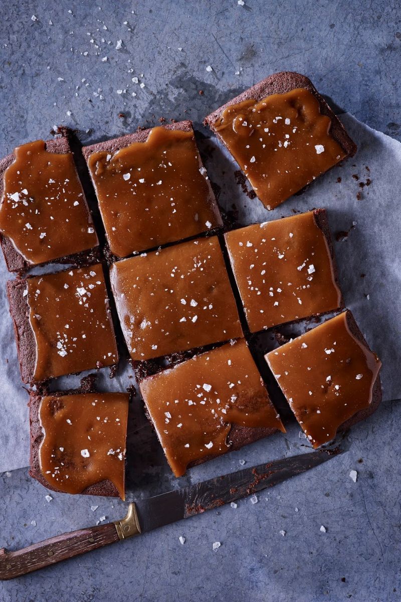 Gooey Sea Salted Caramel Brownies Gooey Sea Salted Caramel Brownies