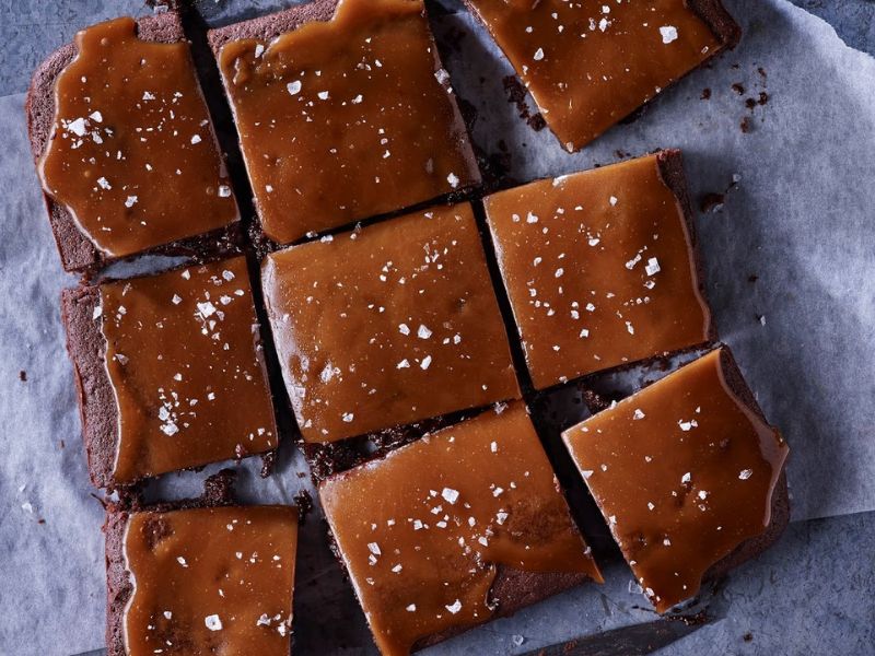 Gooey Sea Salted Caramel Brownies Gooey Sea Salted Caramel Brownies