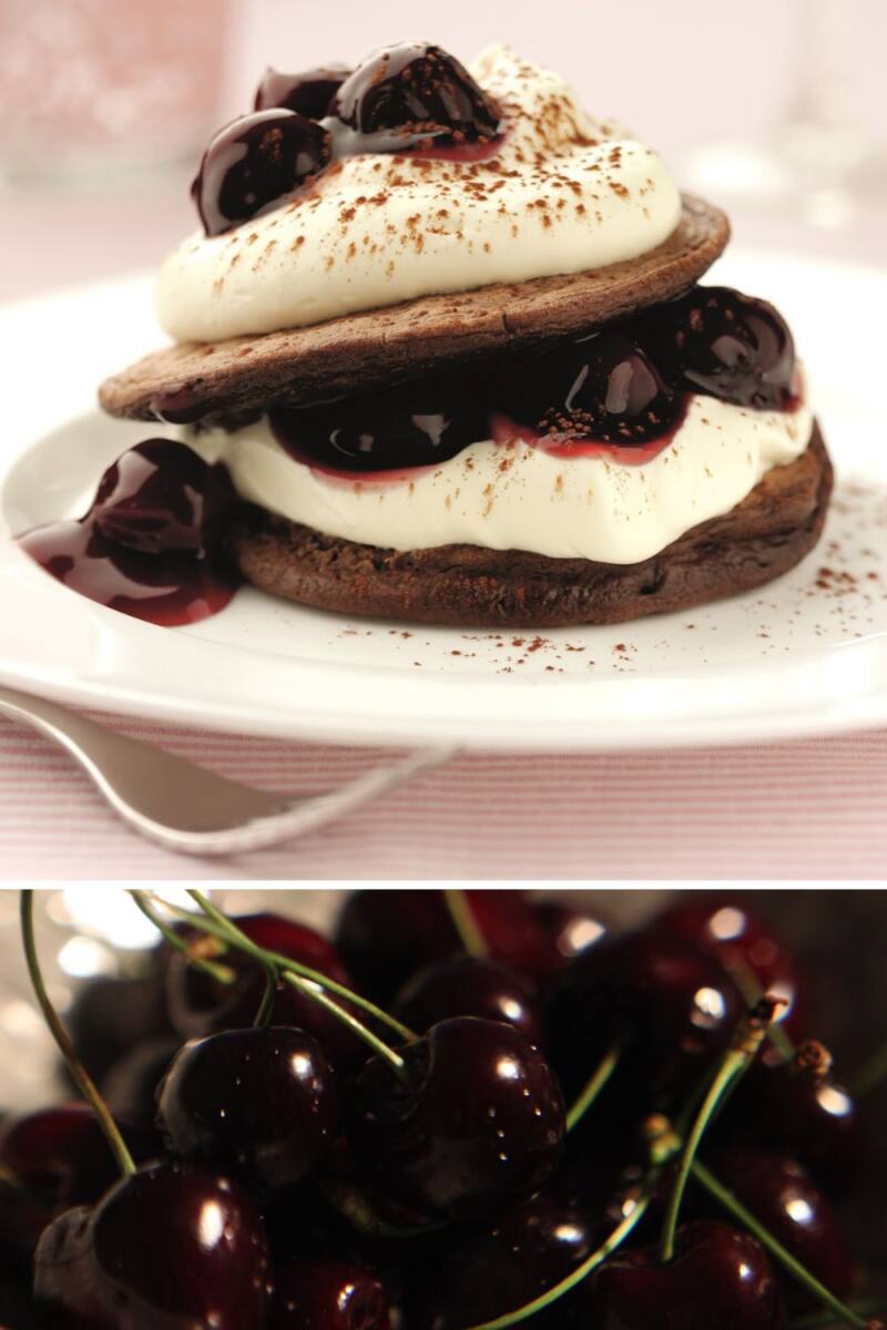 How To Make Black Cherry Chocolate Pancakes