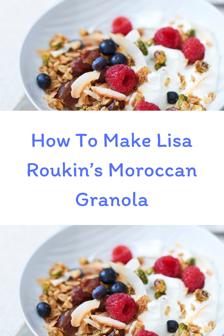 Moroccan Granola Recipe
