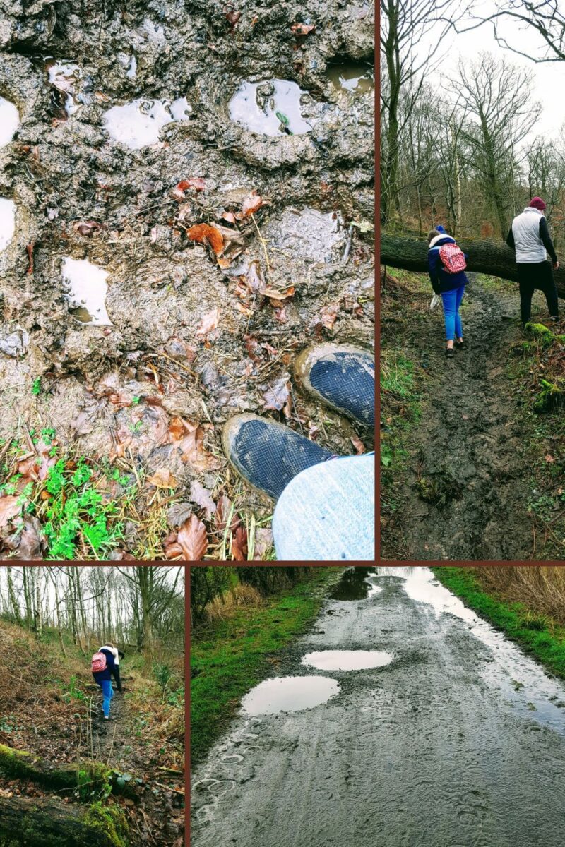 A Muddy Walk In Bakewell.