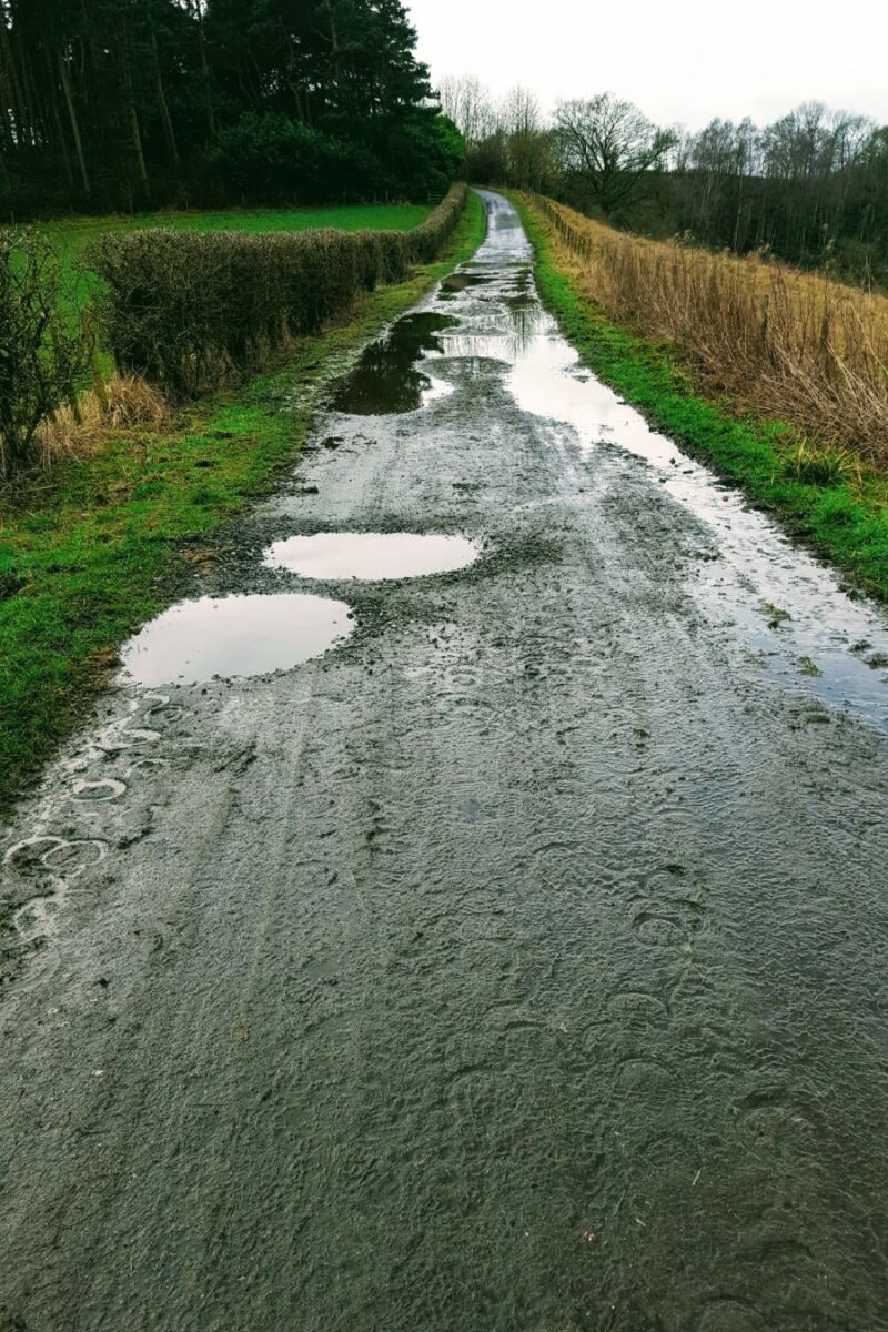 A Muddy Walk In Bakewell