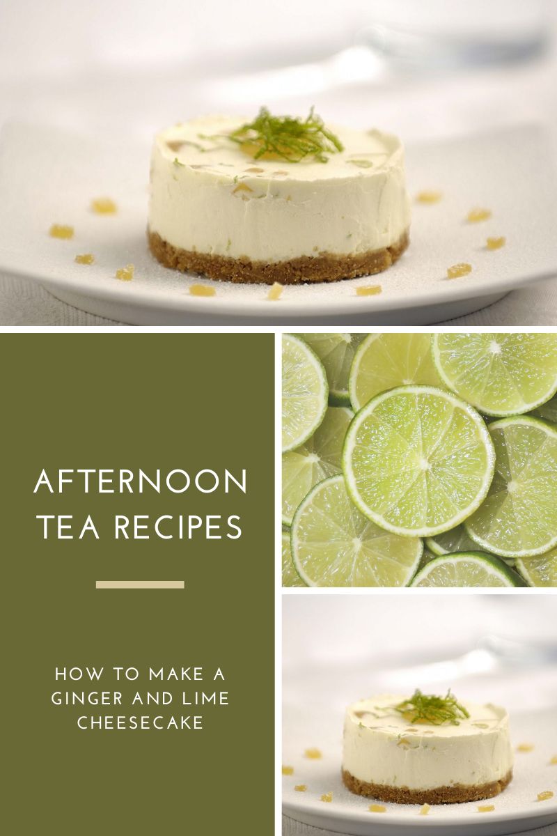 How To Make A Ginger And Lime Cheesecake