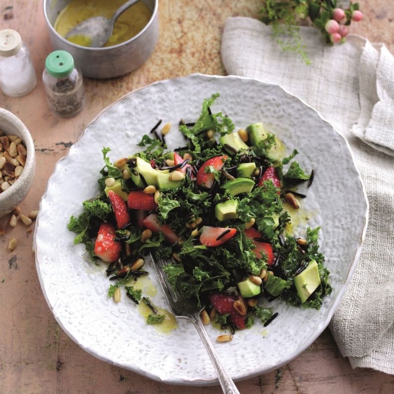 Superfood Strawberry And Pine Nut Salad Recipe