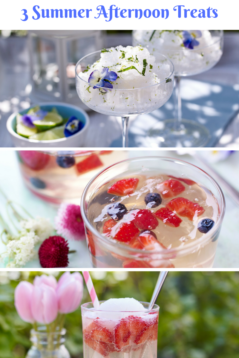 3 Summer Afternoon Treats To Try Out 3 Summer Afternoon Treats To Try Out