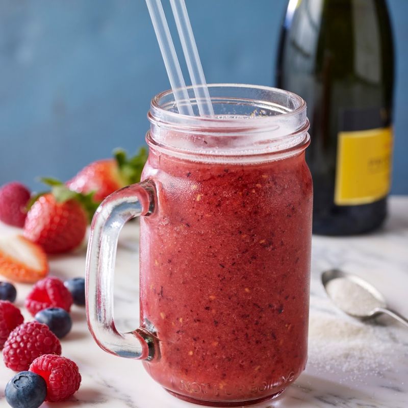 How To Make A Summer Pudding Prosecco Slush. How To Make A Summer Pudding Prosecco Slush