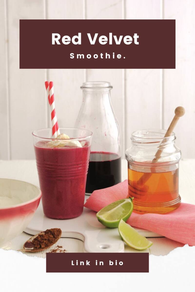 Red Velvet Smoothie Red Velvet Smoothie
