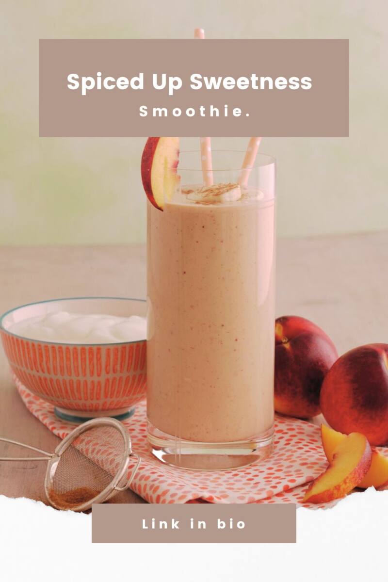 Spiced Up Sweetness Smoothie Spiced Up Sweetness Smoothie