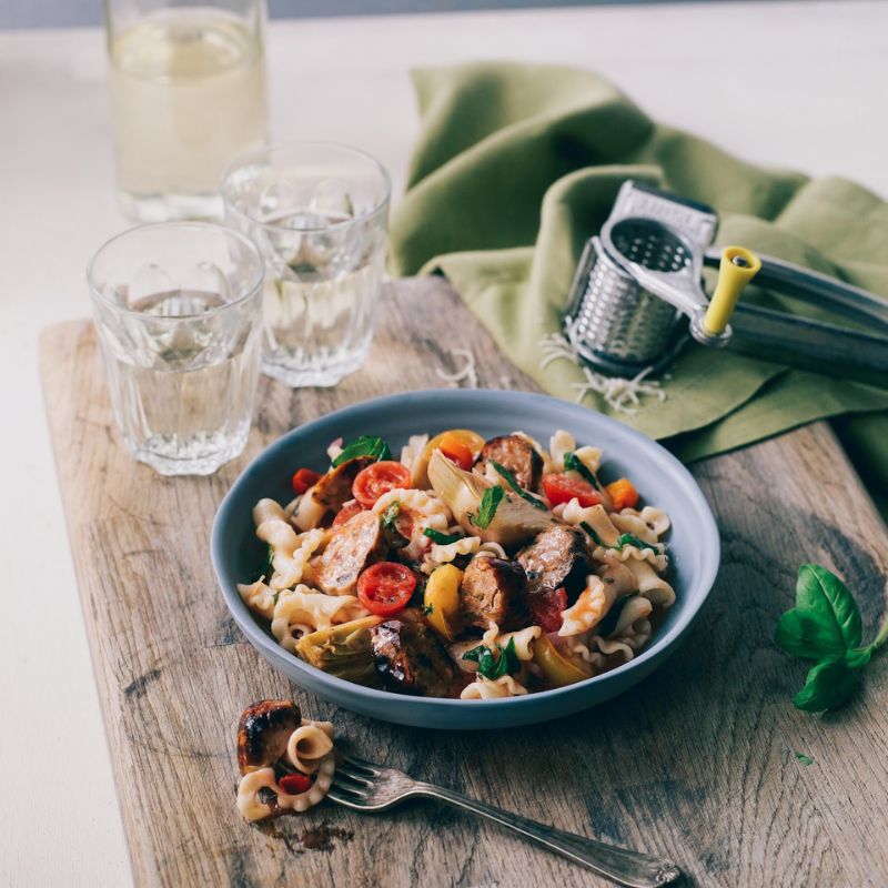 Super Green Sausage Pasta Super Green Sausage Pasta