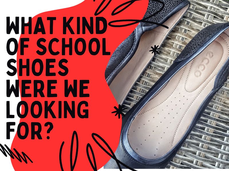 What kind of school shoes were we looking for? 