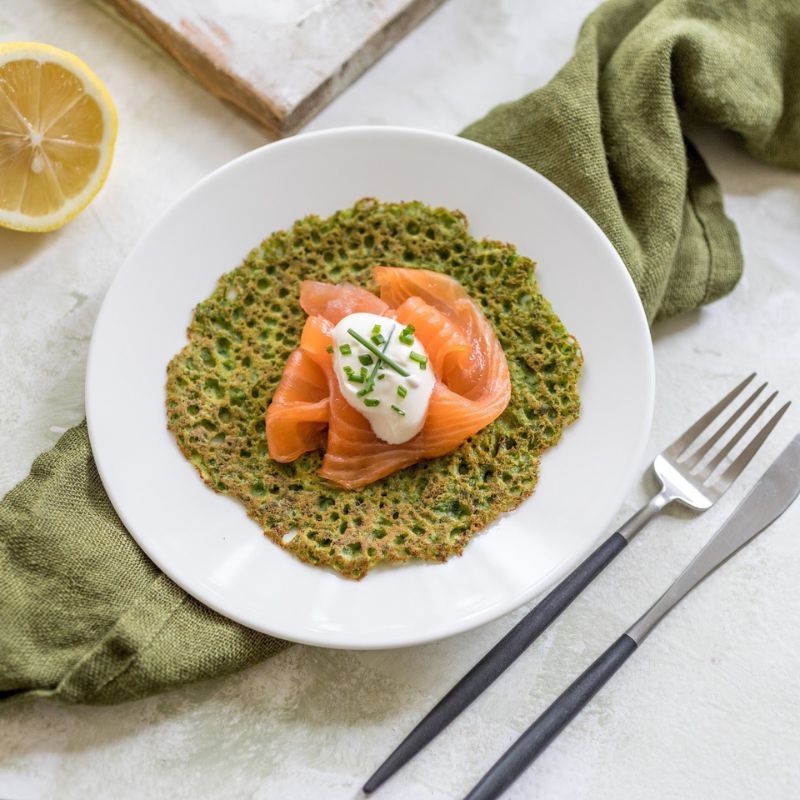 How To Make Spinach and Buckwheat Pancakes