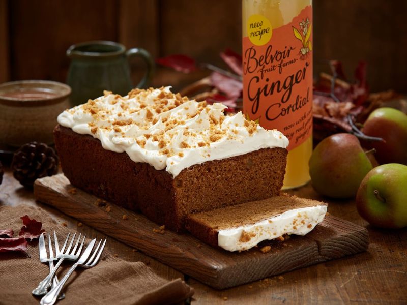 How To Make Ginger And Custard Crumble Cake