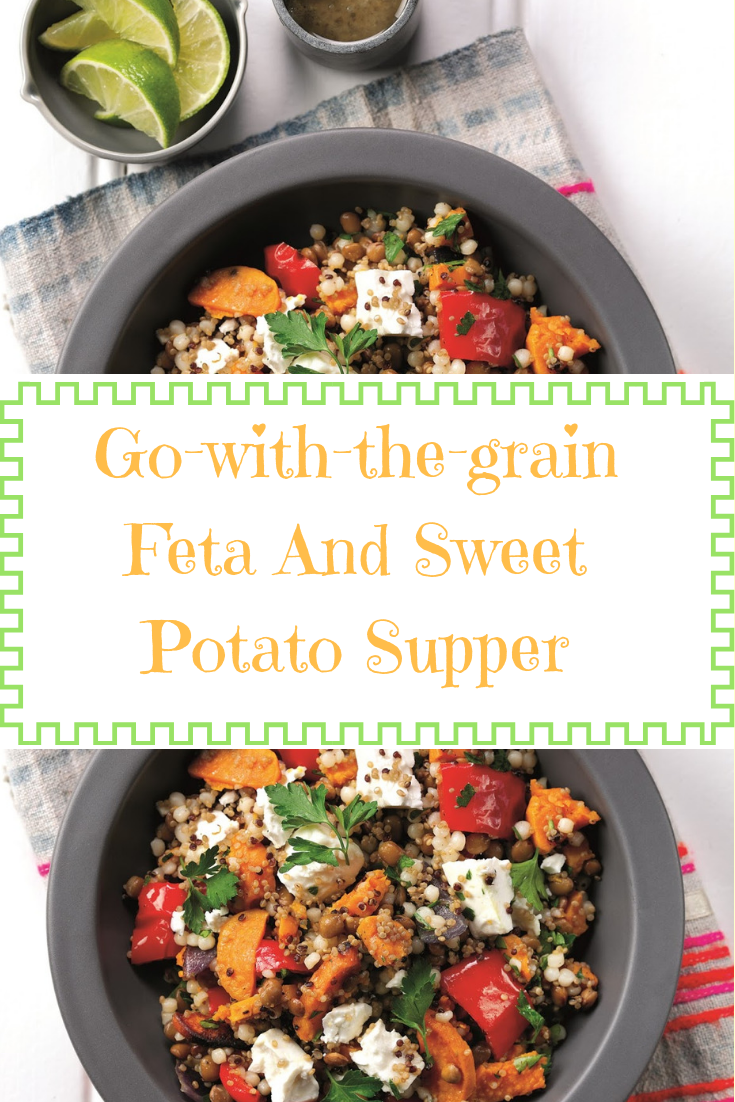 Go-with-the-grain Feta And Sweet Potato Supper