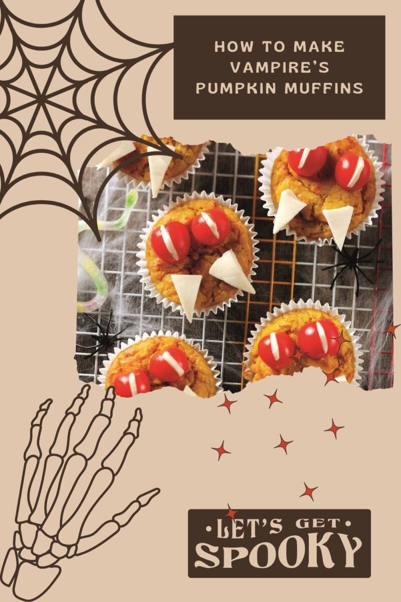 Vampire’s Pumpkin Muffins Vampire’s Pumpkin Muffins