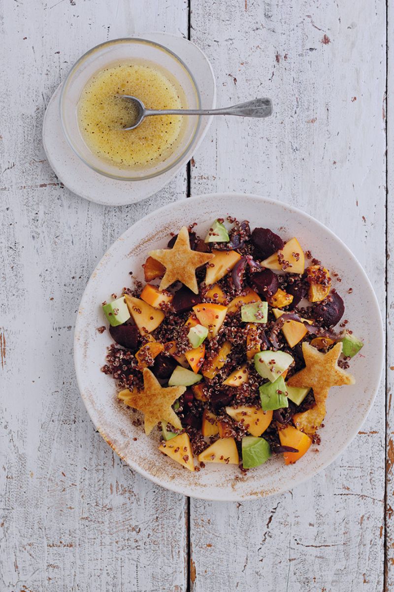 Persimon Superstar Salad Recipe