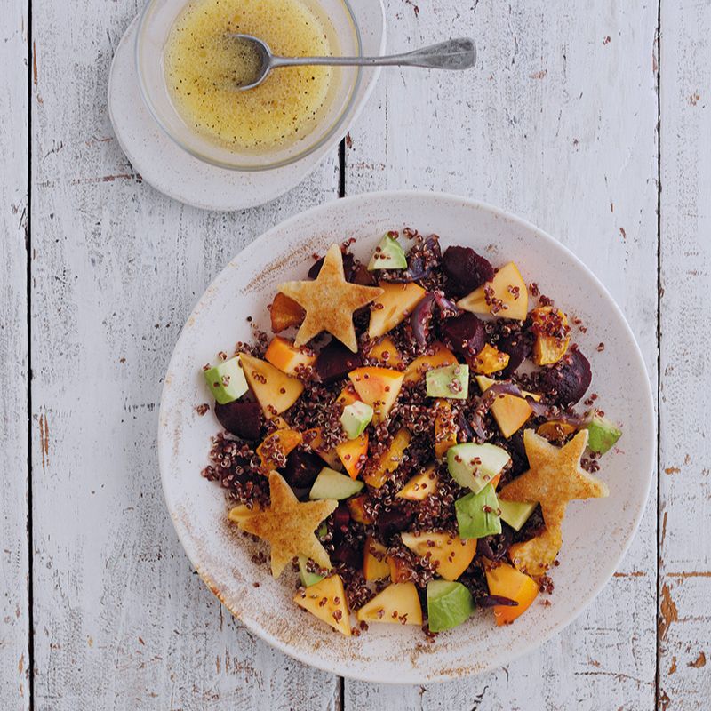 Persimon Superstar Salad Recipe