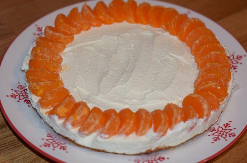 Superbly Easy To Make Ginger And Orange No Bake Cheesecake