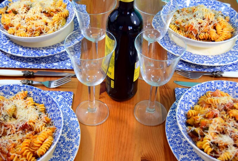 Pasta Bolognese With Parmigiano Reggiano Cheese Pasta Bolognese With Parmigiano Reggiano Cheese