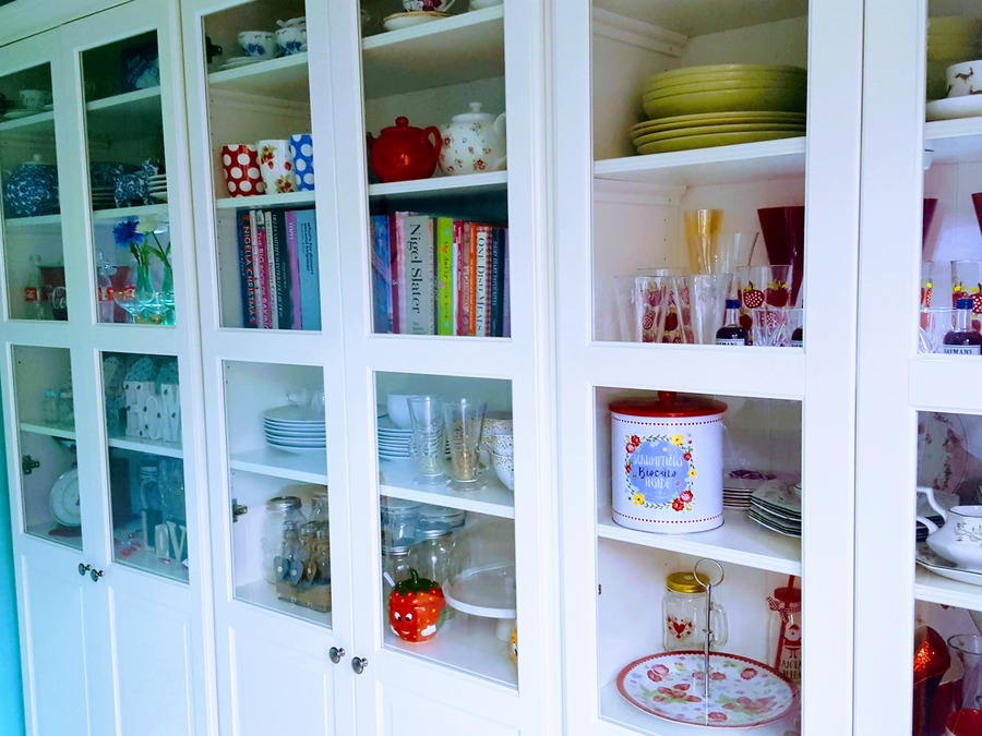 LIATORP Storage Combination With Doors 