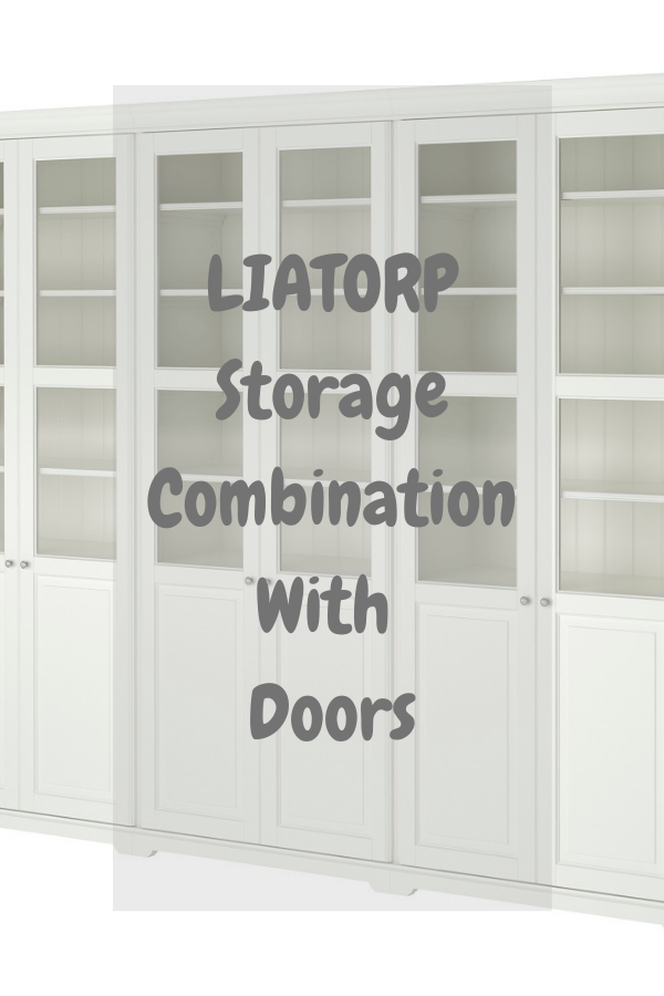 LIATORP Storage Combination With Doors.