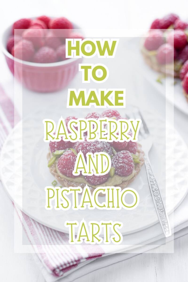 Raspberry And Pistachio Tarts
