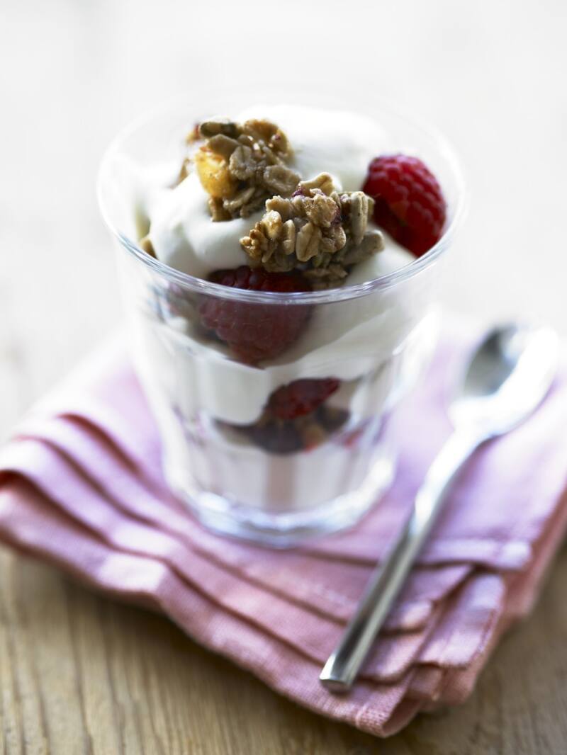 Raspberry Crunch Sundae Recipe