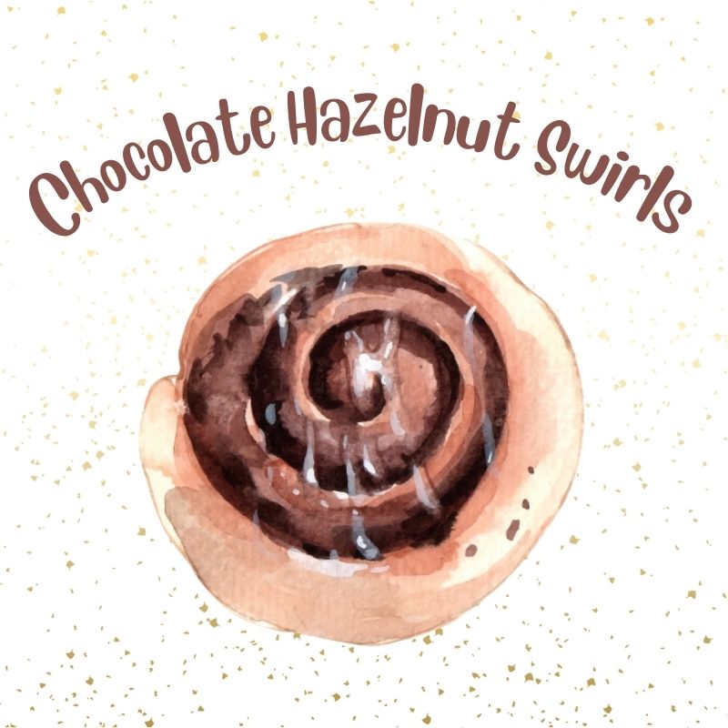 Chocolate Hazelnut Swirls & Berry And Honey Smoothies