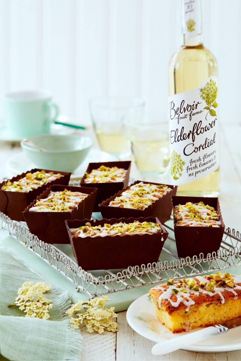 Gluten-Free Mini Elderflower And Lemon Loaf Cakes