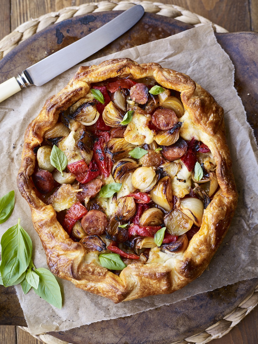 How To Make A Chorizo And Shallot Galette Galette