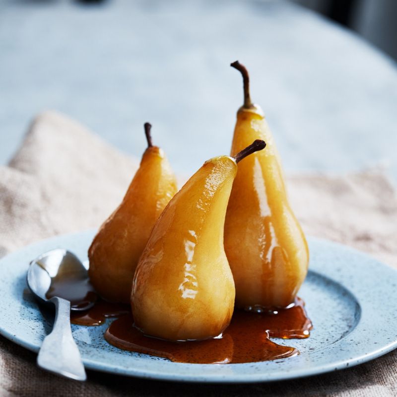 Cinnamon And Chai Tea Poached South African Pears Cinnamon And Chai Tea Poached South African Pears
