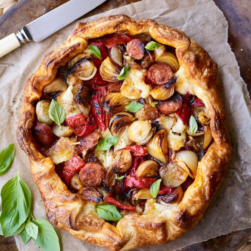 How To Make A Chorizo And Shallot Galette How To Make A Chorizo And Shallot Galette