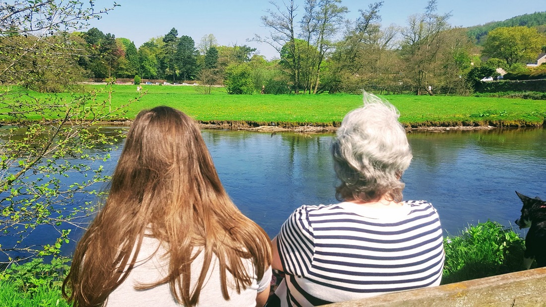 The River In Bakewell Around The River In Bakewell
