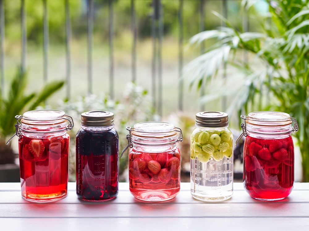 Infused Gins With Berries Of Your Choice