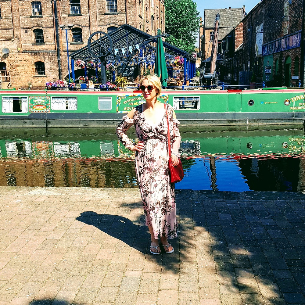 Floaty Maxi Dress And Diamante Sandals: Over 40 Style