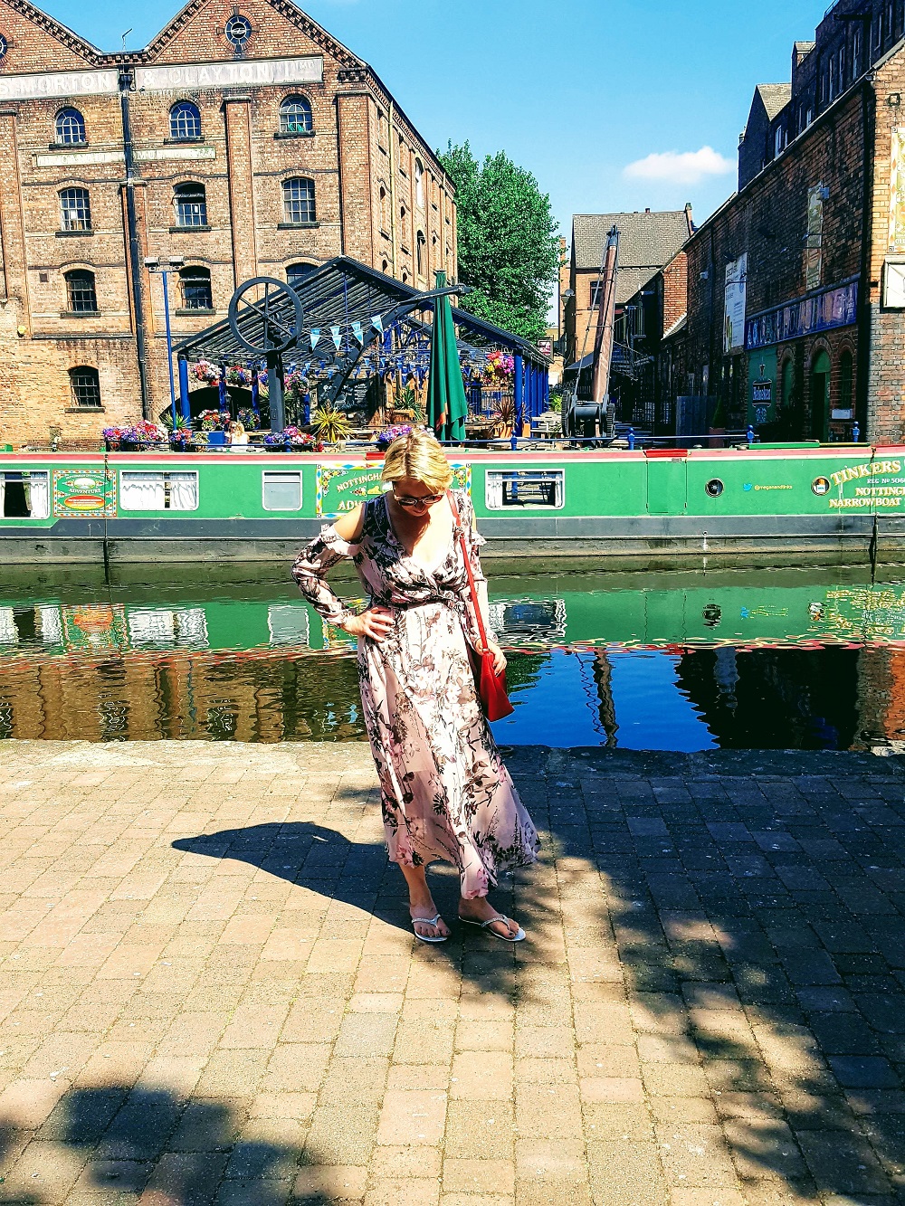 Floaty Maxi Dress And Diamante Sandals: Over 40 Style