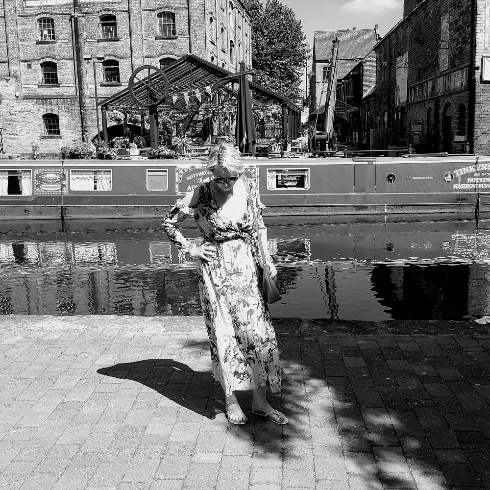 Floaty Maxi Dress And Diamante Sandals: Over 40 Style