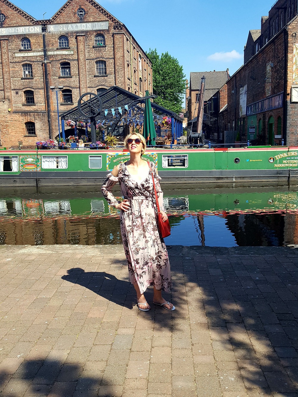 Floaty Maxi Dress And Diamante Sandals: Over 40 Style