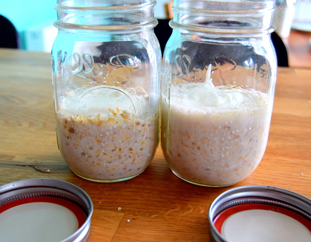 Overnight Oats With Picota Cherry Fruit Compote Recipe