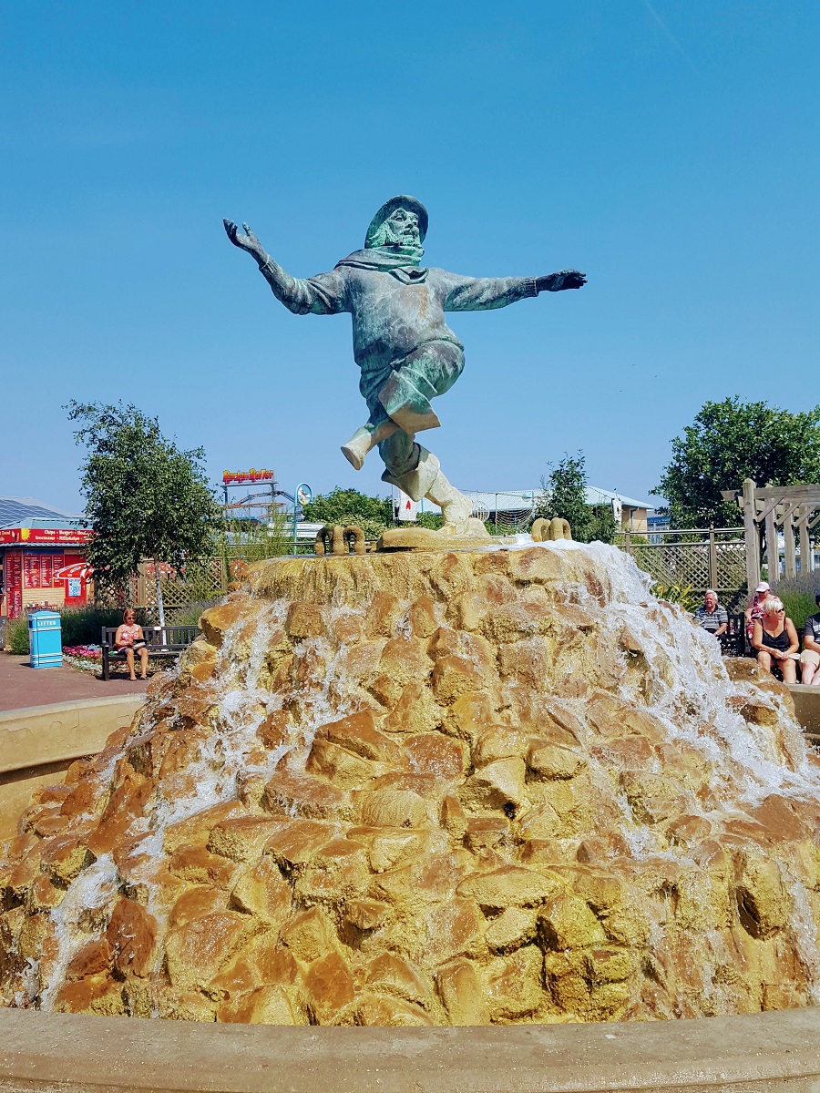 Fish Chips And Donkey Ridez A Stick Of Rock With My Name Inside