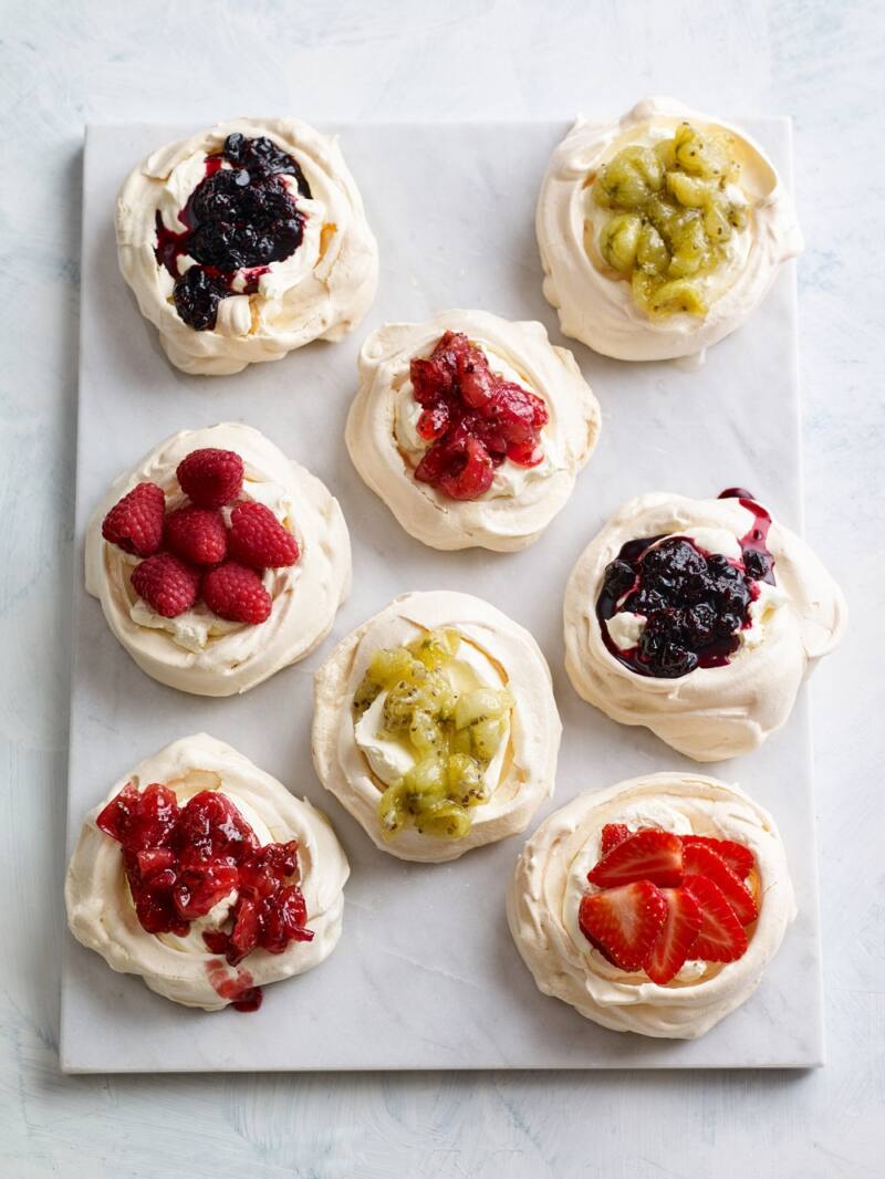 Fruity Meringues Fruity Meringues