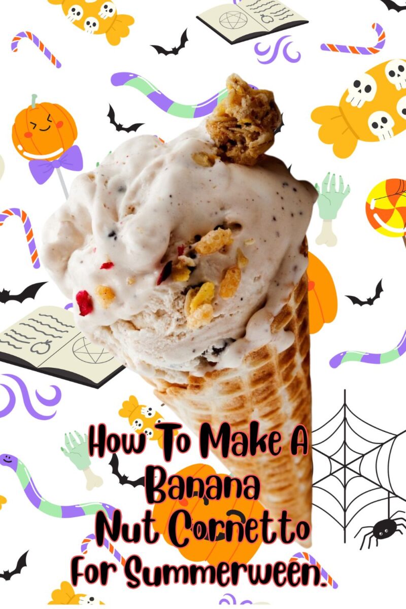 How To Make A Banana Nut Cornetto For Summerween (1)