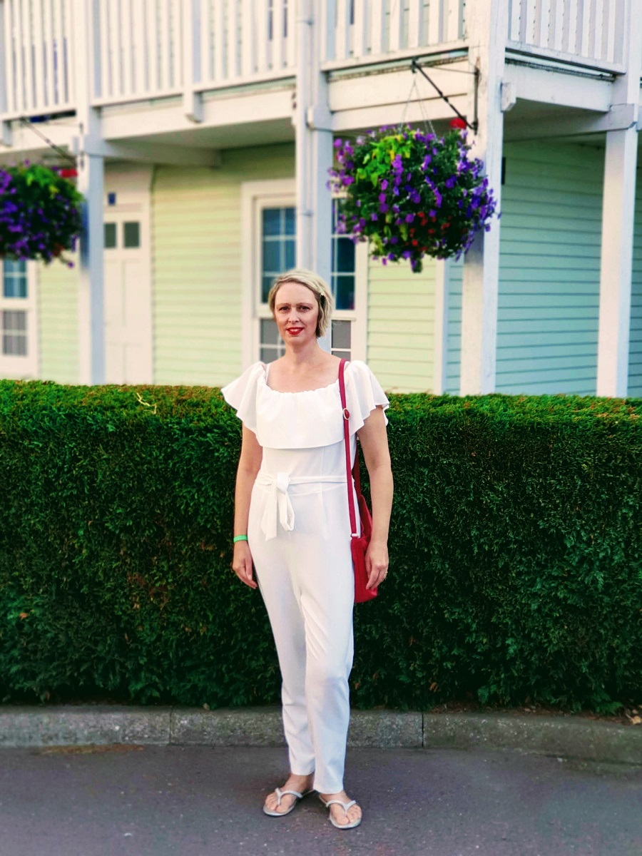 Off White Jumpsuit: OOTD And A Break In Butlins