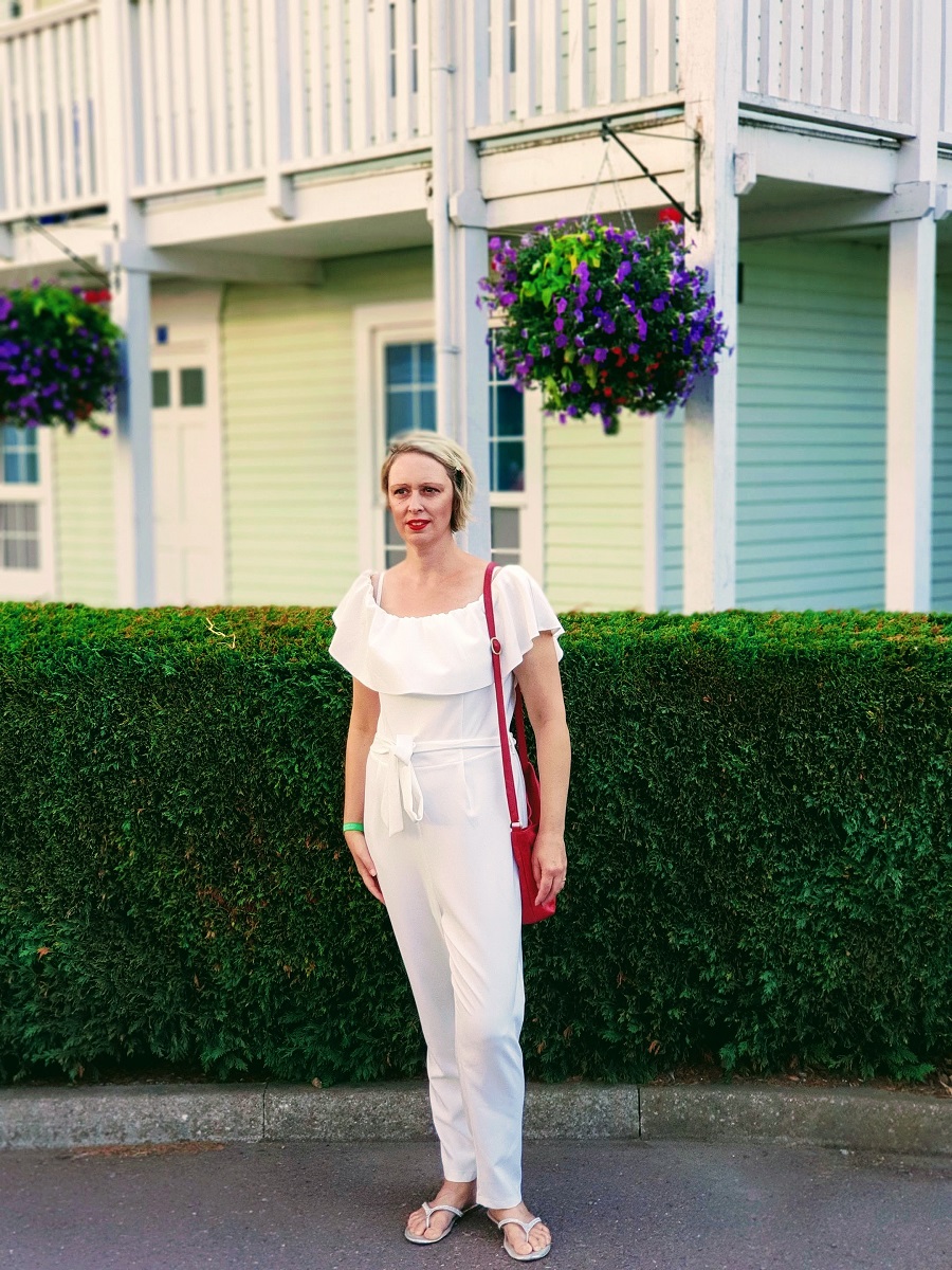 Off White Jumpsuit: OOTD And A Break In Butlins