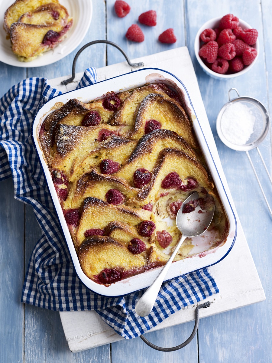 How To Make A BerryWorld Raspberry Brioche Pudding.