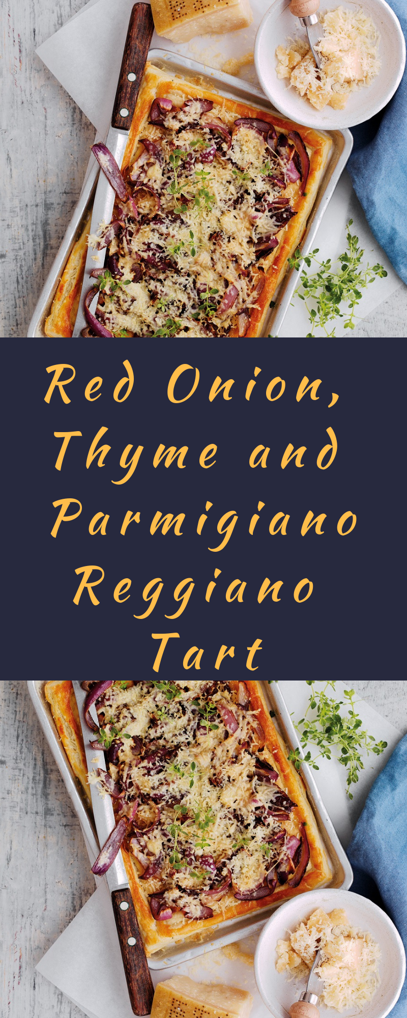 Parmigiano Reggiano, Barley, Butternut Squash And Pancetta Risotto Red Onion, Thyme And Parmigiano Reggiano Tart