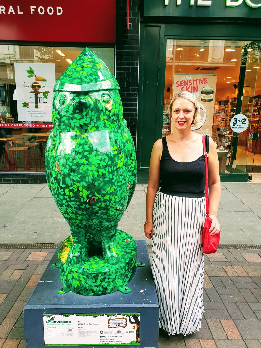 Discover The Cute ‘A Bird In The Hand’ Sculpture On The Hoodwinked 2018 Trail In Nottingham Discover The Cute ‘A Bird In The Hand’ Sculpture On The Hoodwinked 2018 Trail In Nottingham