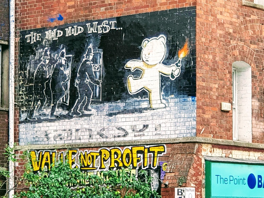 Banksy– The Mild Mild West
